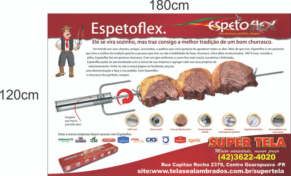 Espeto Flex Giratorio